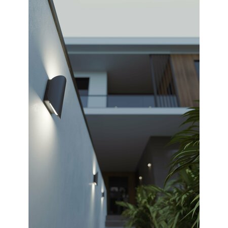 Afx Remy 7-in. Outdoor LED Wall Sconce, White REMW0407LAJMVWH